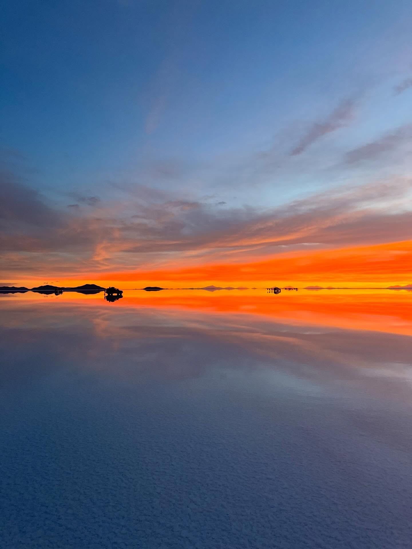 Uyuni Salt Flats view